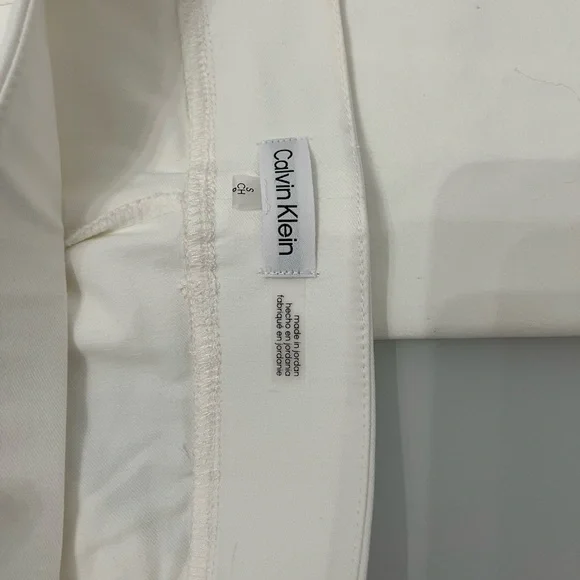 Calvin Klein White Pants - Picture 2 of 4